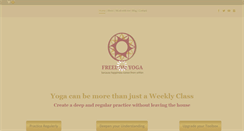 Desktop Screenshot of freedomyoga.info