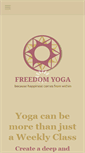 Mobile Screenshot of freedomyoga.info